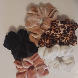 NEW Hair Scrunchies Velour